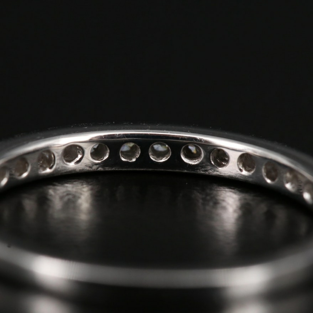 🚫SOLD🚫14K Diamond Halo Illusion Wedding Set ❤💍 - Picture 7 of 8